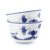 Ginori Oriente Italiano Indaco Rice Bowl - Set 2